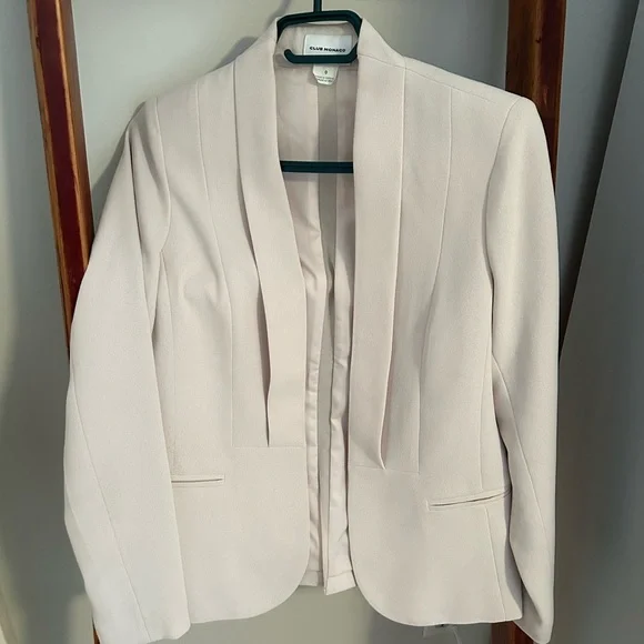 Club Monaco Jackets Coats Summer Blazer With Chiffon Back